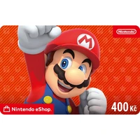 Karta na e-shop Nintendo 400 CZK (online kód) - Digitální kredity