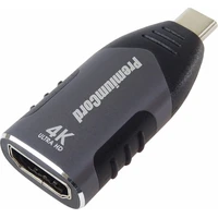 PremiumCord USB-C/HDMI redukce 4K šedá - Kabely a redukce