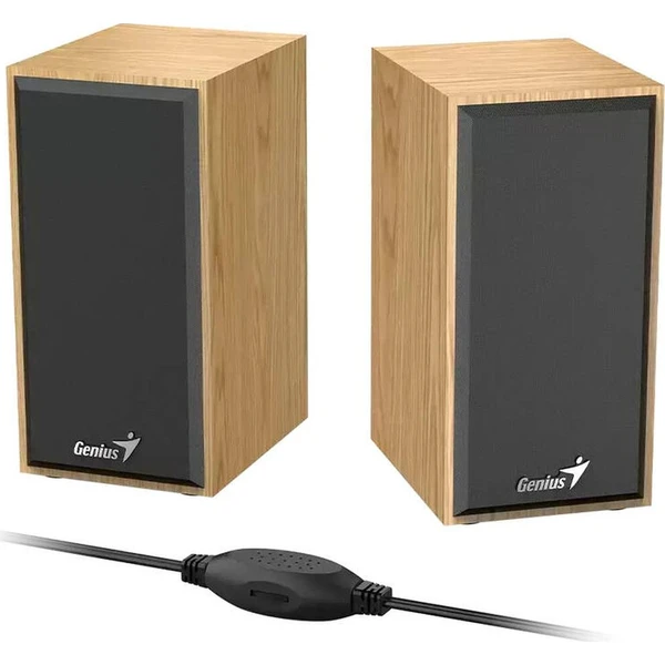 Genius SP-HF180 dřevěné reproduktory 2.0 světle hnědé - Reproduktory - Obrázek d_233cd120582c44f3b26f5814ffc71753