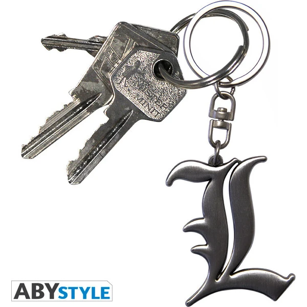 3D klíčenka Death Note - L Symbol - Klíčenky - Obrázek d_234f985d1ca2409f947e7fec236550d3