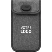 PORT NAOTIC FONOF uzamykatelné antiradiační pouzdro pro smartphone do 7" šedé - Pouzdra