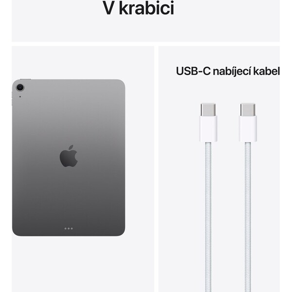 Apple iPad Air 11" 256GB Wi-Fi vesmírně šedý (2026) - Tablety - Obrázek d_238695482f0642969e50479d3c8f2603