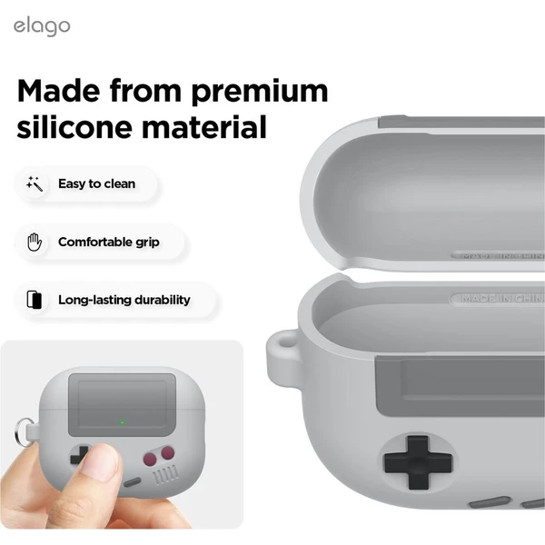 ELAGO AW5 Retro pouzdro Airpods Pro 3 šedé - Pouzdra - Obrázek d_23c599532012415b9810b1d51c0cedb7