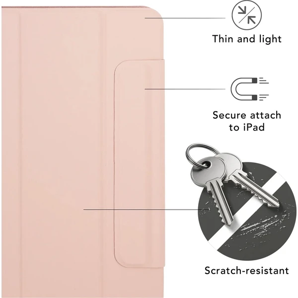 dbramante1928 Avenida ICON pouzdro pro Apple iPad 11" (2025)/iPad 10,9" (2022) pink sand - Pouzdra - Obrázek d_23f63282905a4e6f89d670b6ab144c9b
