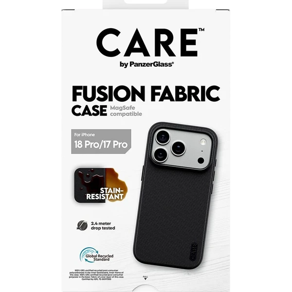 PanzerGlass CARE Fusion Fabric MagSafe kryt Apple iPhone 18 Pro/17 Pro černý - Pouzdra - Obrázek d_24007c4605d546148a56ba309e2fc135