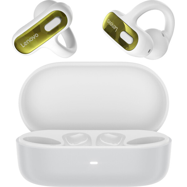 Lenovo Open-Ear Clip-on Earbuds X500 bezdrátová sluchátka bílá