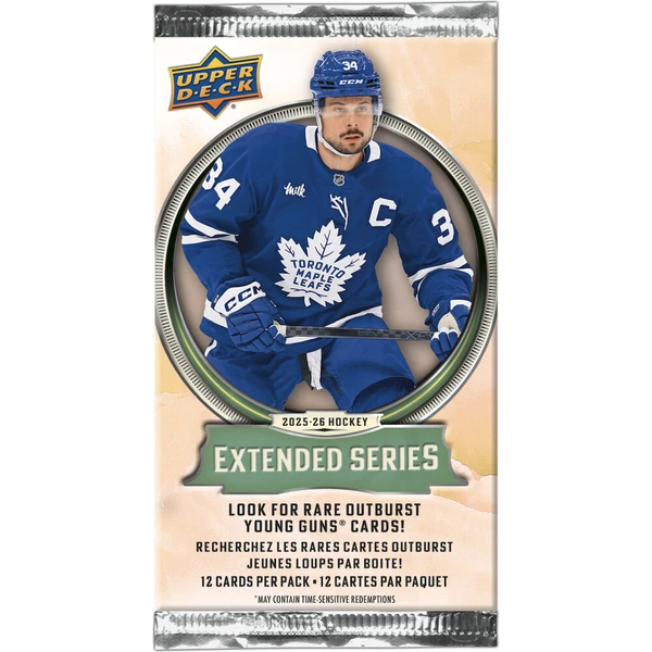Hokejové karty 2025-26 Upper Deck Extended Series Hockey Blaster Box - Hokejové karty - Obrázek d_247d28195c44473189287ebb0ac28573