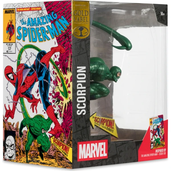 Figurka McFarlane Marvel - Scorpion (Metallic) (The Amazing Spider-Man #318) 18 cm - Figurky - Obrázek d_24899581e023499cb7cc5baab58ca105