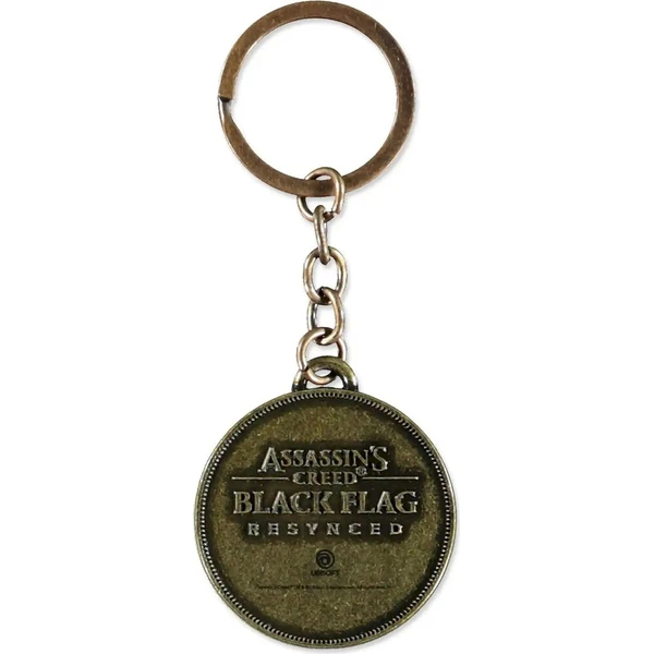 Klíčenka kovová Assassin's Creed Black Flag Resynced - Coin Metal - Klíčenky - Obrázek d_24a2694e0d304931a6341e83bb33c850