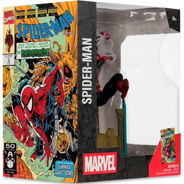 Figurka McFarlane Toys Marvel Collection 1/10 - Spider-Man (Spider-Man #6) 18 cm - Figurky - Obrázek d_24ab83b56a444438af440ae6d42c92eb