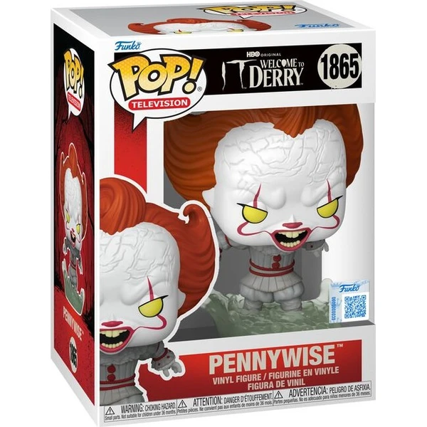 Funko POP! #1865 Movies: It: Welcome to Derry - Pennywise (Running) (Exclusive) - Funko POP! - Obrázek d_24b80f73bcd54a669a65750547799296