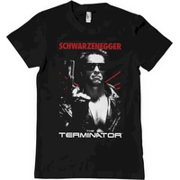 Tričko Terminator - Schwarzenegger L - Trička