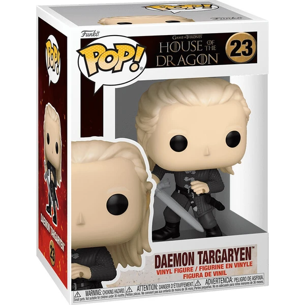Funko POP! #23 Television: House of the Dragon – Daemon Targaryen with Dark Sister - Funko POP! - Obrázek d_25326b86fb9b4f30a3db0c954d6d2f5f
