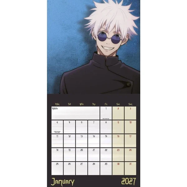 Kalendář Jujutsu Kaisen 2027 - Kalendáře - Obrázek d_25533480cbd64285982efd6e0ae56d61