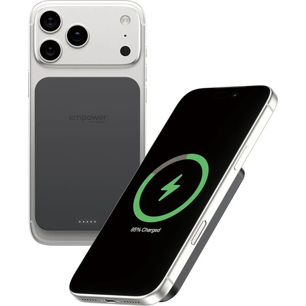 PanzerGlass® empower bezdrátová Qi2 powerbanka 5000 mAh, MagSafe, černá - Powerbanky - Obrázek d_25c83352ed6044d38fe7a6e410d7f193