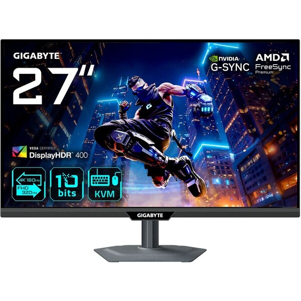 GIGABYTE M27UP Černá
