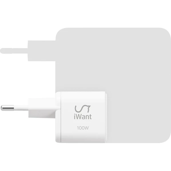 iWant UltraBoost Micro AVS GaN 100W nabíječka bílá - Nabíječky - Obrázek d_2646f4b9bbe44a3588ea0b6477c227a1