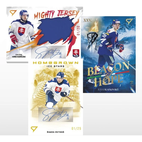 Hokejové kartičky SportZoo - Hokejové Slovensko 2026 Hobby box - Hokejové karty - Obrázek d_26741821c8a54343a273ff2801a098e3