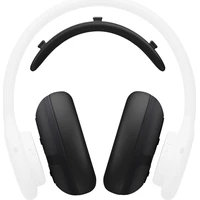 Apple Beats 360 UltraPlush náhradní náušníky černé - Náhradní náušníky
