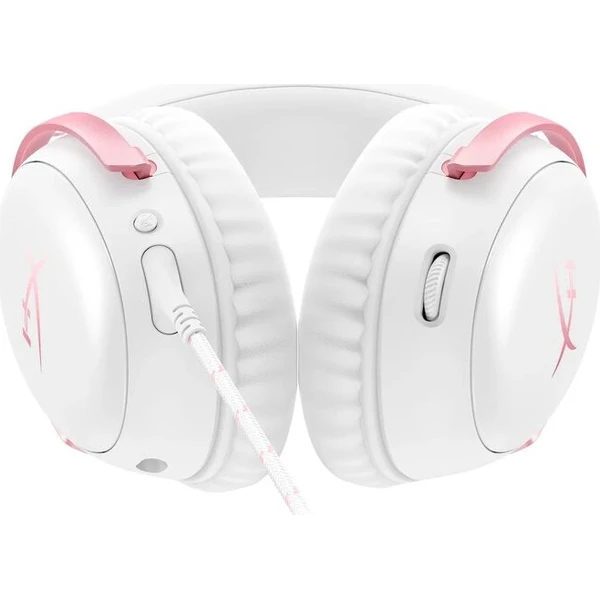 HyperX Cloud III herní headset bílý/růžový - Sluchátka - Obrázek d_2792aa0b13b442b2ae326bd0ed0bf8b6