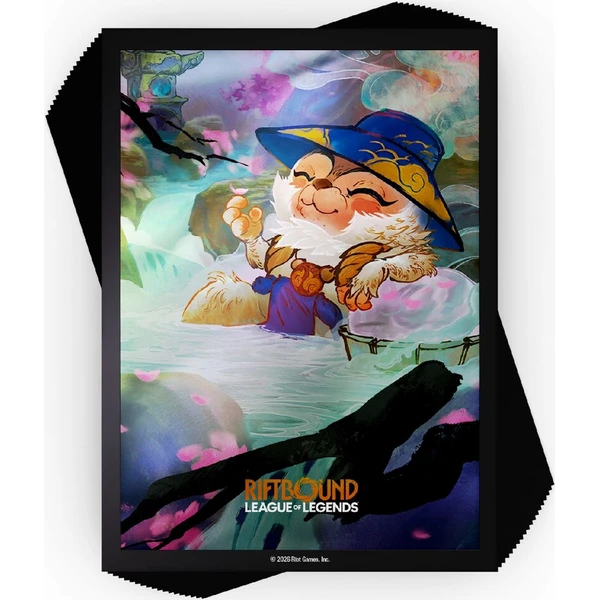 Riftbound LOL: Spiritforged Art Sleeves - Teemo Vícebarevná