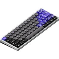 NuPhy Air60 HE Gateron Jade Pro (US) herní klávesnice stříbrná - Klávesnice