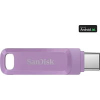 SanDisk Flash Disk 128GB Ultra Dual Drive Go fialový - Flashdisky