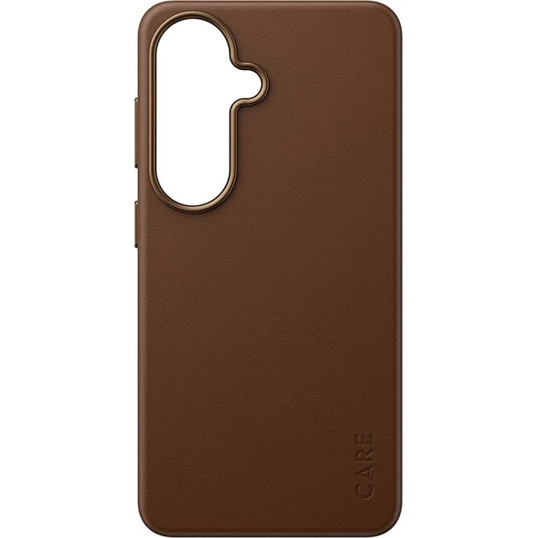 PanzerGlass® CARE SOLO Qi kryt z veganské kůže Samsung Galaxy S26 hnědý - Pouzdra - Obrázek d_2843cabc5f6c48039be709134fdb25db