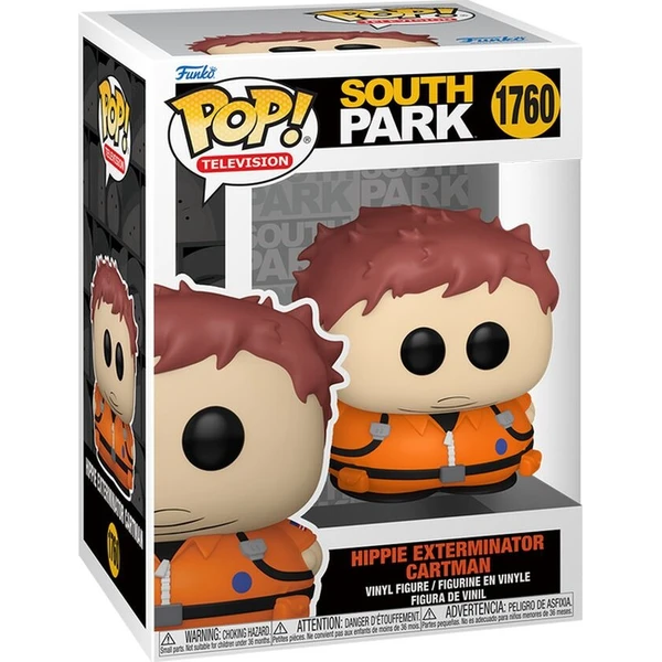 Funko POP! #1760 Television: South Park S6 – Hippie Exterminator Cartman - Funko POP! - Obrázek d_289da4b6a6944ec7a76e667239ebec8e