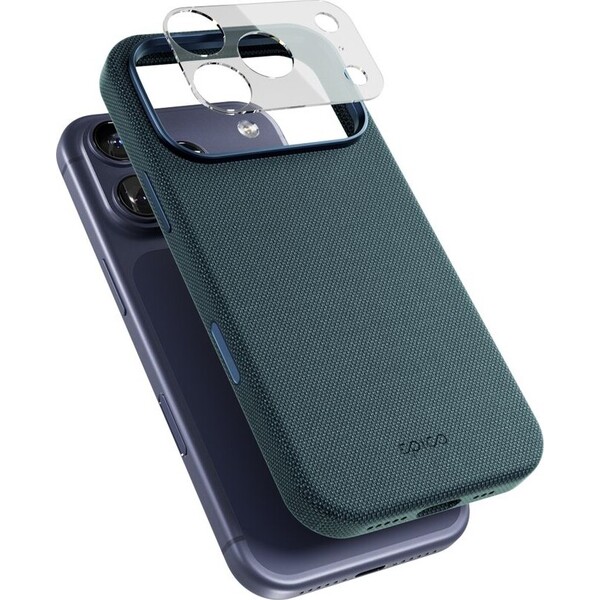 Epico SolidWoven Pro Mag+ Case kryt iPhone 17 Pro Max + camera island protector modrý