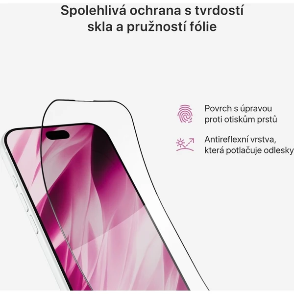 iWant AntiReflective Flexiglass 3D ochranné sklo pro iPhone 17 Pro Max/18 Pro Max - Ochranné folie a skla - Obrázek d_29127d3d68b449d4a90014f0760ce7b3