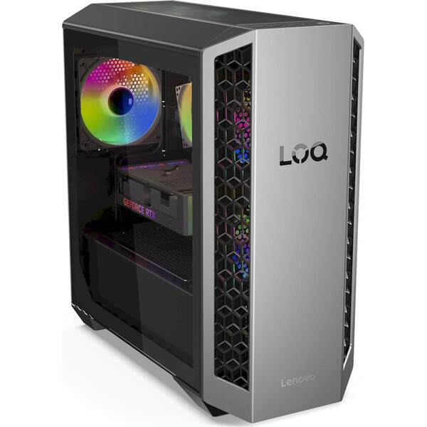 Lenovo LOQ Tower 26ADR10 (91DF001HMK) šedý/černý