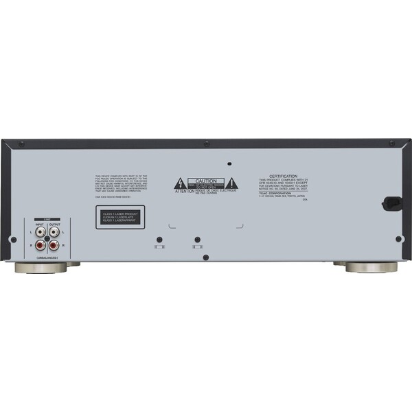 Teac AD-850-SE CD přehrávač s kazetovou mechanikou černý - Hudební přehrávače - Obrázek d_29ca1cd1328842018c7c4be8cfc6c0d4