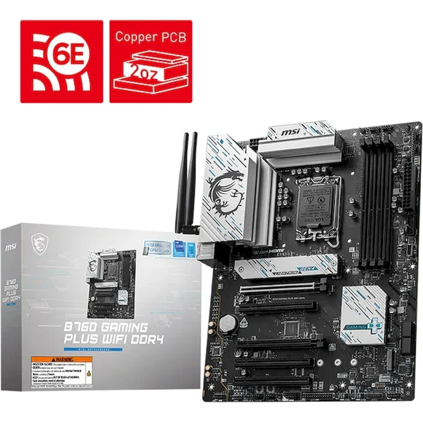 MSI B760 GAMING PLUS WIFI DDR4 - Základní desky - Obrázek d_29eea3936ecd45f39487b38c8ecd2c43