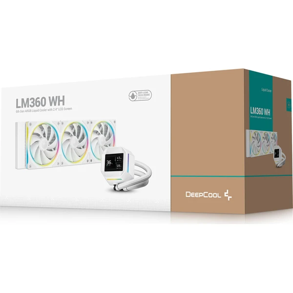 DEEPCOOL LM360 WH bílý - Chladiče - Obrázek d_2a2025f50cbf42d490c93ae4584b303c