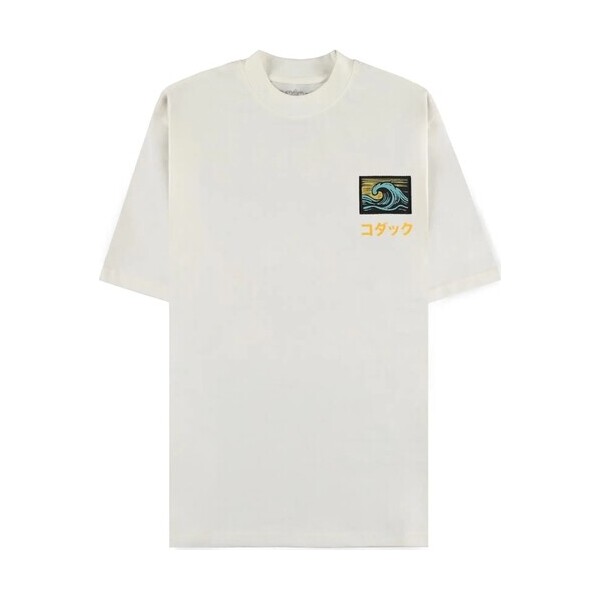 Tričko Pokémon - Psyduck (Loose Fit) 2XL Bílá