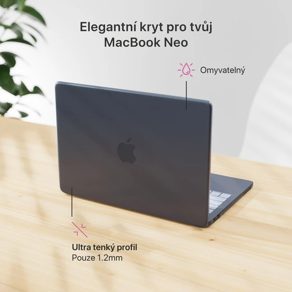 iWant Slim Shell pouzdro pro MacBook Neo 13" matná indogo - Pouzdra - Obrázek d_2a7547d8e38e47bead1f1afed5138910