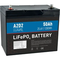 Avacom A2D2 baterie LiFePO4 25,6V 50Ah M8 (REPT cells) - Baterie