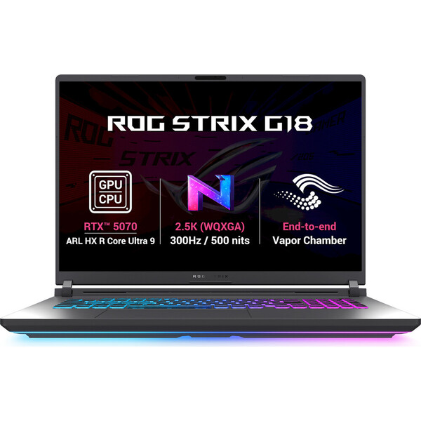 ASUS ROG Strix G18 (G815LP-TT143WZ) RTX 5070 šedý