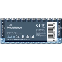 MediaRange Premium alkalické baterie Micro AAA 1,5V 24ks - Baterie