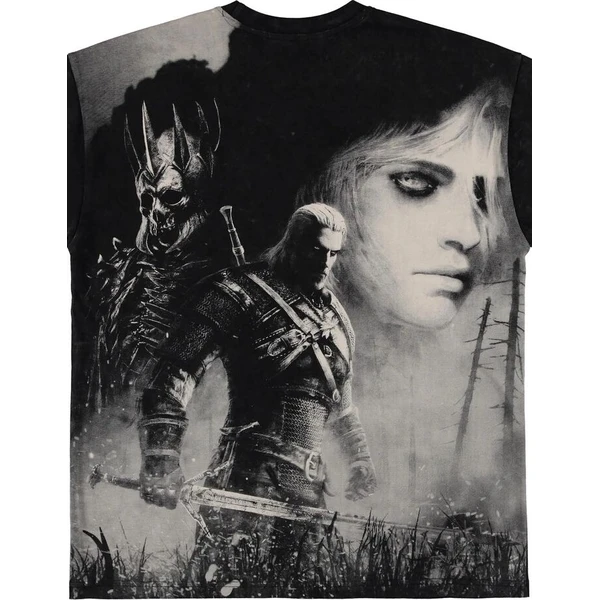 Tričko The Witcher - Geralt and Ciri (Loose Fit) M - Trička - Obrázek d_2b672e9254b1408698f584a894ecc648
