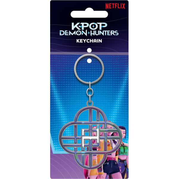 Kovová klíčenka K-pop Demon Hunters