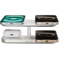 ZENS Quattro Charger Pro 4 MagSafe/Qi2 nabíjecí stanice (4x 15W) bílá - Nabíječky