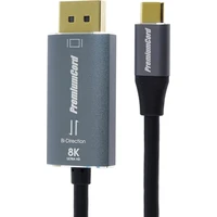 PremiumCord USB-C/DisplayPort 1.4 kabel 8K 2m černý - Kabely a redukce