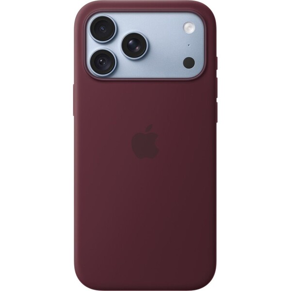 iPhone 18 Pro Max Silicone Case with MagSafe - Burgundy - Pouzdra - Obrázek d_2be63bb586734bd488479d2eb17f5fe7