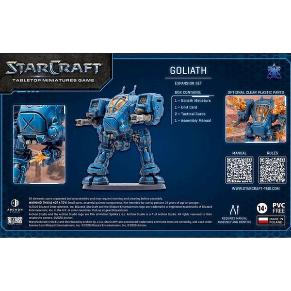 StarCraft The Miniatures Game - Goliath - Terran - Expansion Set - EN - Deskové hry - Obrázek d_2d02b77e7b2e4066aad8f2fc5741f6aa