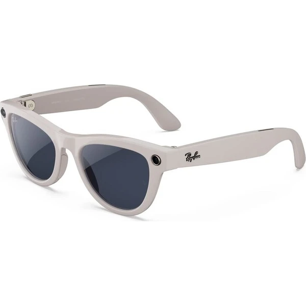 Meta RAY-BAN Skyler Gen2 (Standardní) chytré lesklé brýle (zatmavovací - čiré/safírové) šedé - AR brýle - Obrázek d_2db95ad669e84d61a72bc7a207c684a3