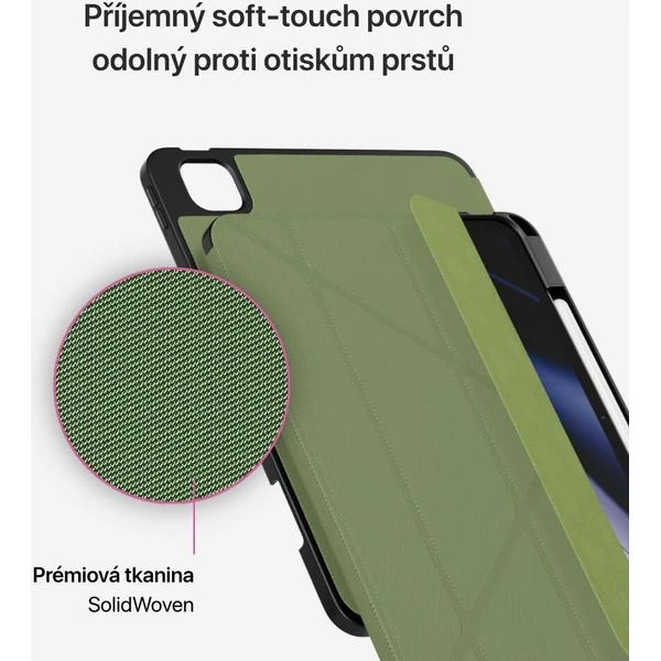 iWant by Epico SolidWoven Flip kryt pro iPad Air/Pro 11"/13" zelený - Pouzdra - Obrázek d_2dc82a3a388241d282218dfeaa5cd865