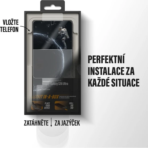 PanzerGlass® Ceramic II sklo s bezprašným instalačním boxem Samsung Galaxy S26 Ultra - Ochranné folie a skla - Obrázek d_2df20d40862b4bdc94e334a294374a06