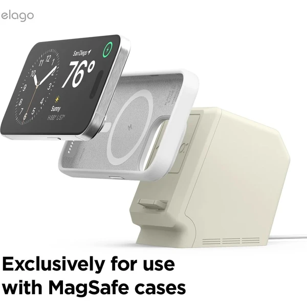 ELAGO M4 Macintosh MagSafe nabíjecí stojánek pro iPhone - Pouzdra - Obrázek d_2e4a94d9ad914886a08e68250d47d9d8